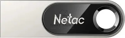 Флешка USB Netac U278 (NT03U278N-128G-32PN), 128Gb, USB 3.0, R/W 110/45, серебристый/черный