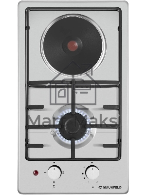 Комбинированная варочная панель (электрическая+газовая) Maunfeld EEHS.32.3ES.KG