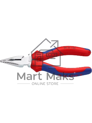Плоскогубцы KNIPEX KN-0825145 145 мм, инстр. сталь, пластик рукоятки