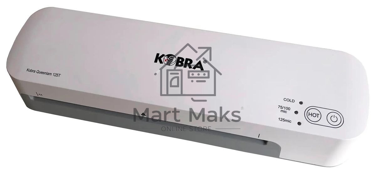 Ламинатор Kobra Queenlam 125 T A4 (75-125мкм) 42см/мин (2вал.) хол.лам. лам.фото реверс
