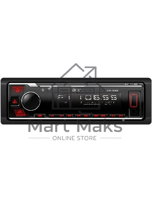 Автомагнитола ACV AVS-920BR, 1 DIN, Bluetooth, USB Type-A, AUX