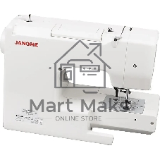 Швейная машина Janome My Style 100 белый, электромеханическая, горизонтальный, 13 операций, петля полуавтомат