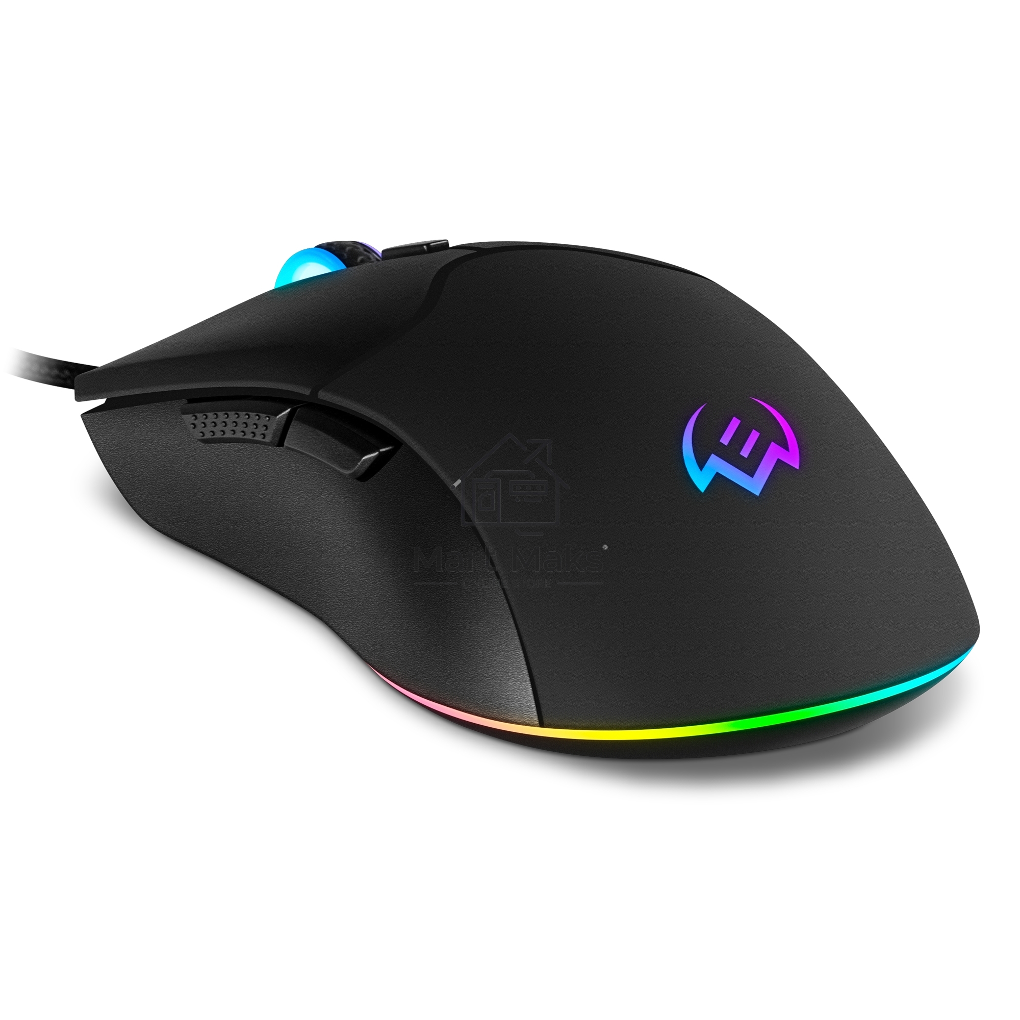 Мышь проводная SVEN RX-G840 черный, 7200 dpi, USB, кнопки - 6