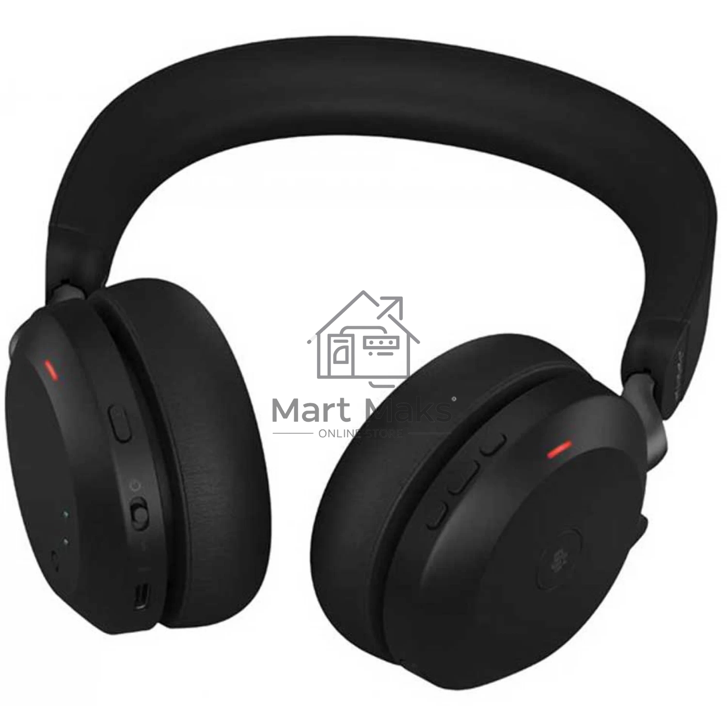 Гарнитура беспроводная Jabra Evolve 2 75, Link380a MS Stereo Stand Black