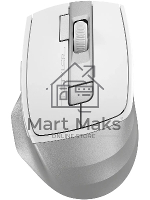 Мышь беспроводная A4Tech Fstyler FG45CS Air2 белый/серебристый, 2000 dpi, радиоканал, USB, кнопки - 7