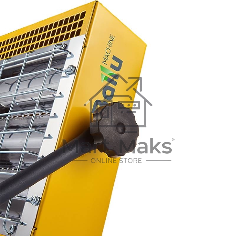 Инфракрасный обогреватель Ballu BIH-LM-1.5-R жёлтый, кварцевый, 1500 Вт, 25 м2