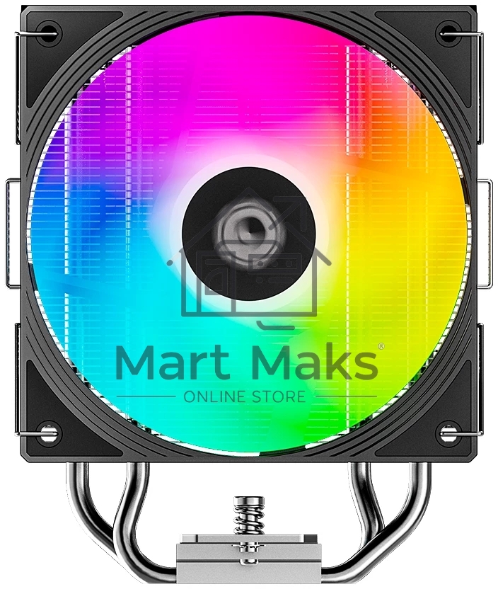 Кулер для процессора ID-COOLING FROZN A410 SE ARGB черный 120мм алюминий+медь 2000rpm 27.2db 180W 152мм