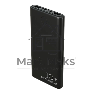 Портативный аккумулятор More choice (4610196408625) PB11-10 - 10000mAh черный