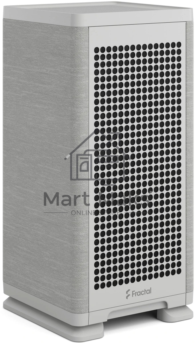 Корпус без блока питания Fractal Design Mood, Mini-Tower, 1x180mm, 2xUSB-A 3.0 + 1xUSB 3.2 Type-C, SFX PSU Support, mITX Light Gray