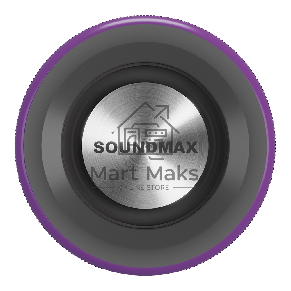 Портативная колонка SOUNDMAX SM-PS5024B(фиолетовый)