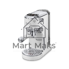 Кофеварка рожковая DeLonghi EC890.WI белый, молотый, 1,1 л, 1450 Вт, 15 бар