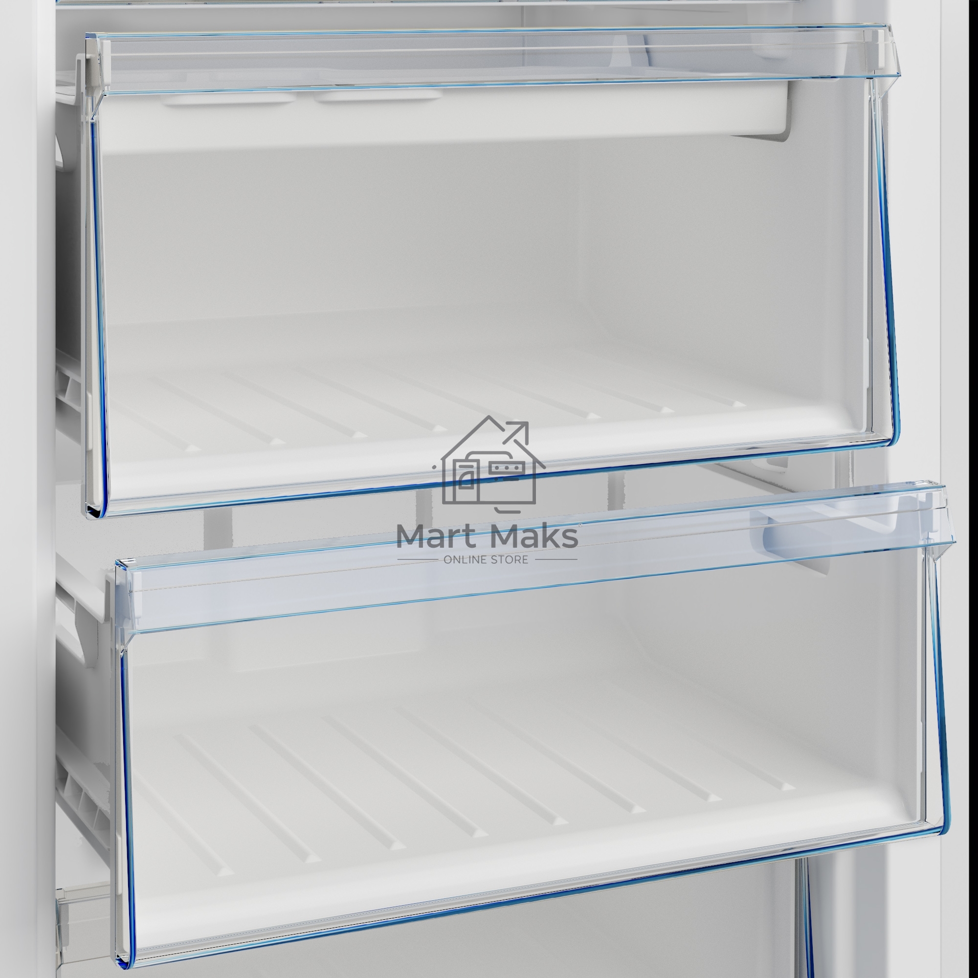 Морозильная камера Beko B1RFNK292W, белый, 255л, 7 ящиков
