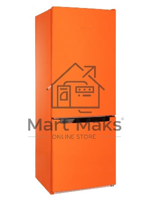 Холодильник Nordfrost NRB 121 OR оранжевый двухкамерный 170/70л морозилка снизу, капельная система