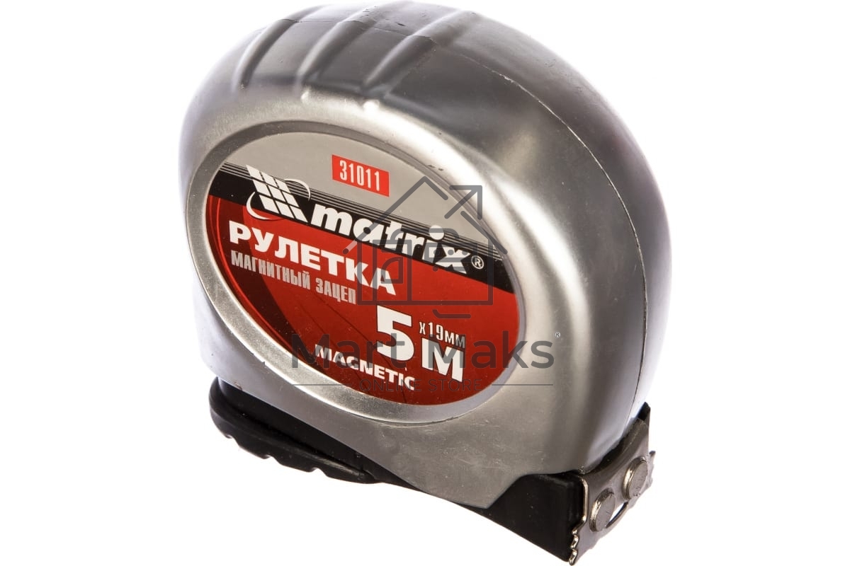 Рулетка MATRIX 31011 magnetic 5мх19мм магнитный зацеп