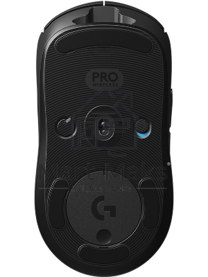 Мышь беспроводная/проводная Logitech G PRO черный, 25600 dpi, радиоканал, USB, кнопки - 7