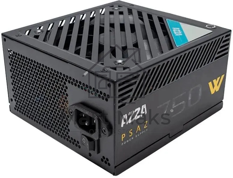 Блок питания, Azza, PSAZ-750W, 750Вт, 80 PLUS bronze, 120мм, черный