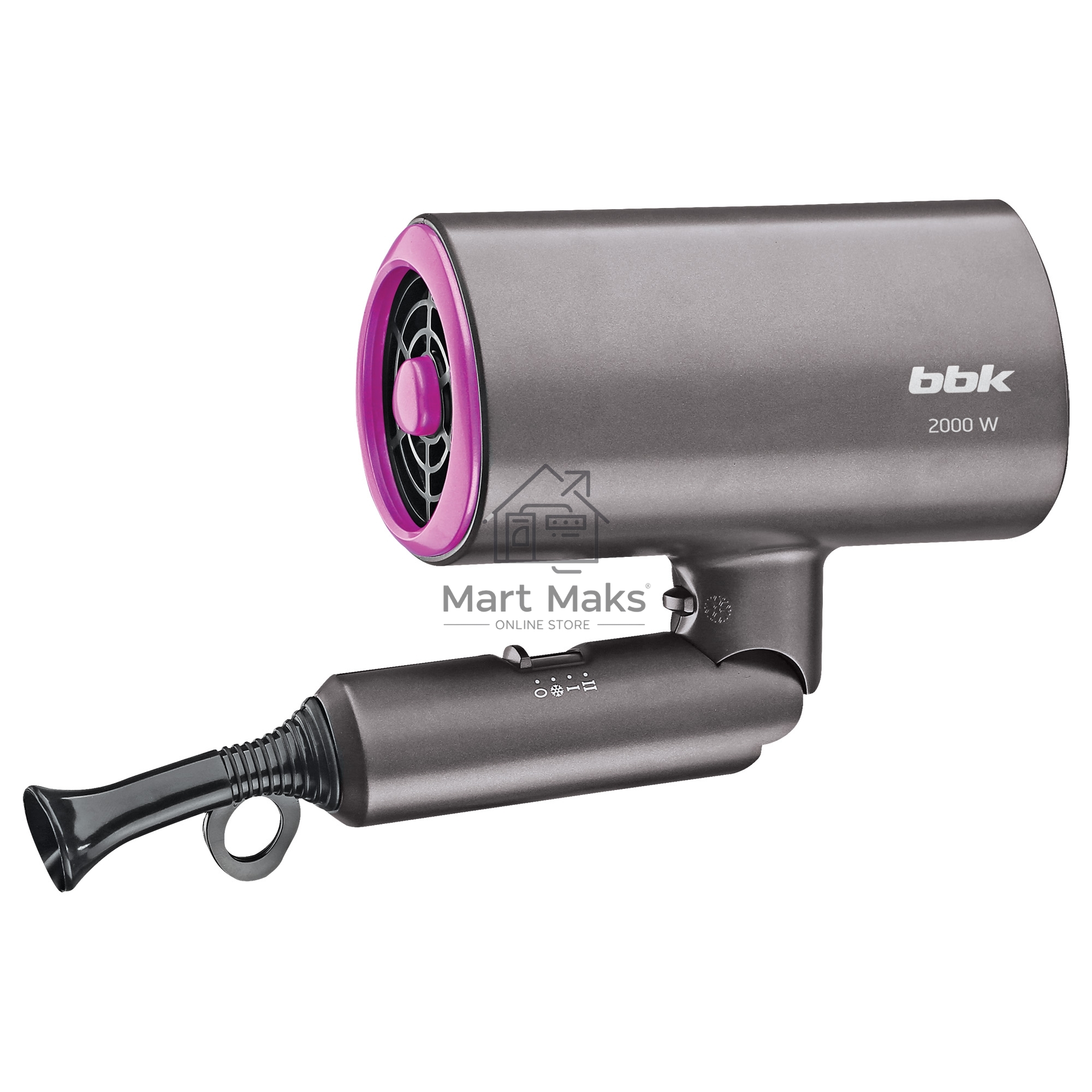 Фен BBK BHD3001 серый