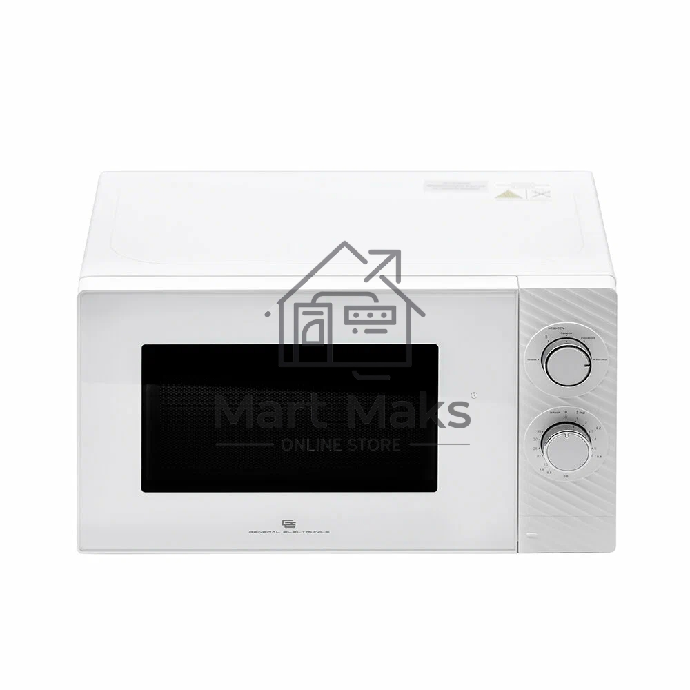 Микроволновая печь General Electronics 20L SOLO белая GE-MS120W 700W