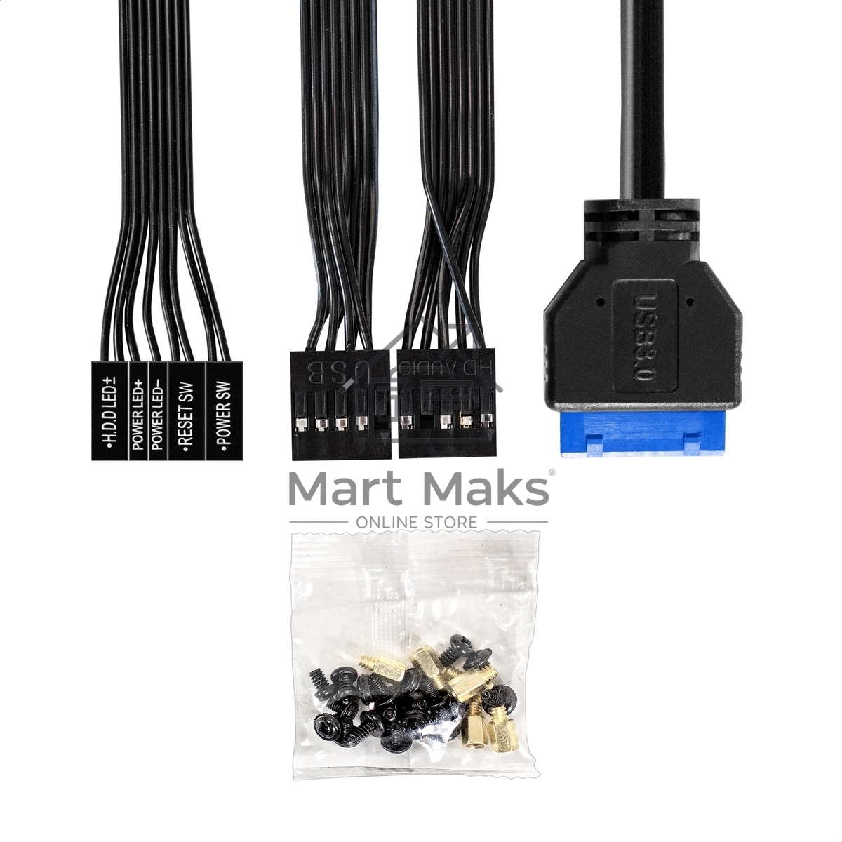 Компьютерный корпус Minitower ExeGate EX298810RUS BAA-403U2 (mATX, без БП, 1*USB+2*USB3.0, HD Audio, черный)