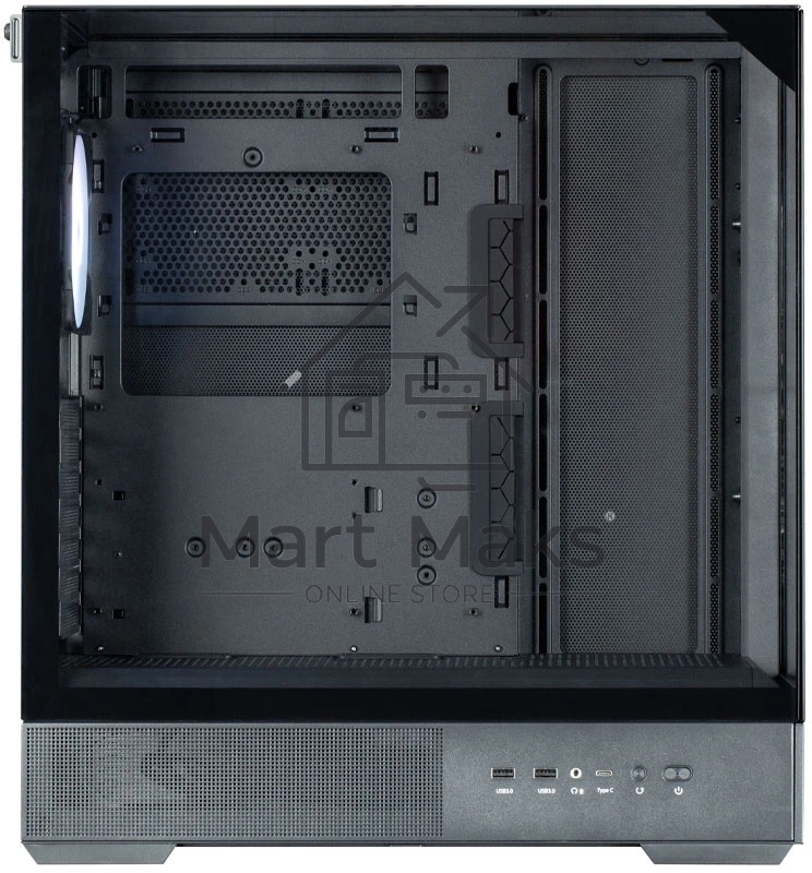 Компьютерный корпус ZALMAN P40 Prism, ATX, черный, WINDOW, 2x3.5