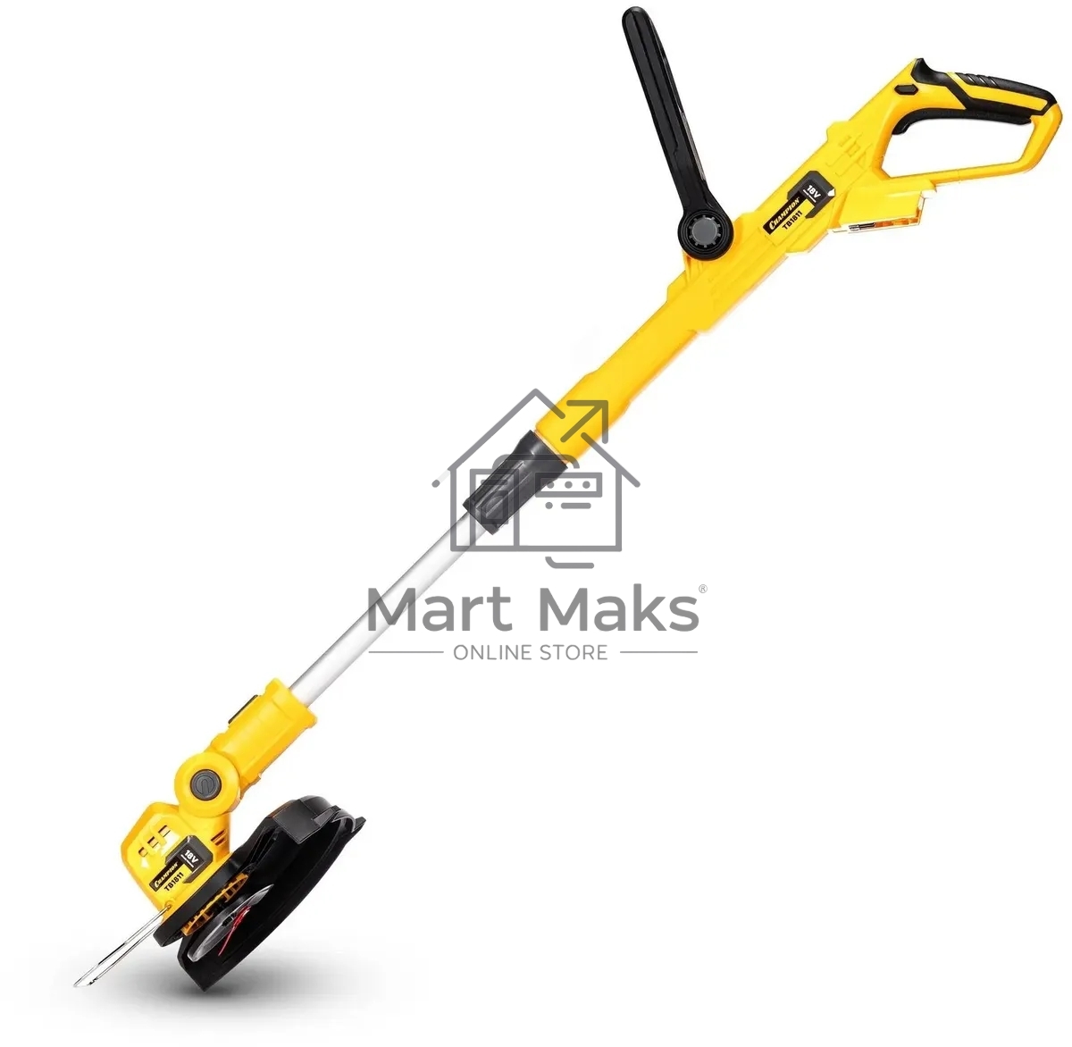 Триммер электрический Champion TB1811 аккум. неразбор.штан. реж.эл.:нож упак.:1шт.