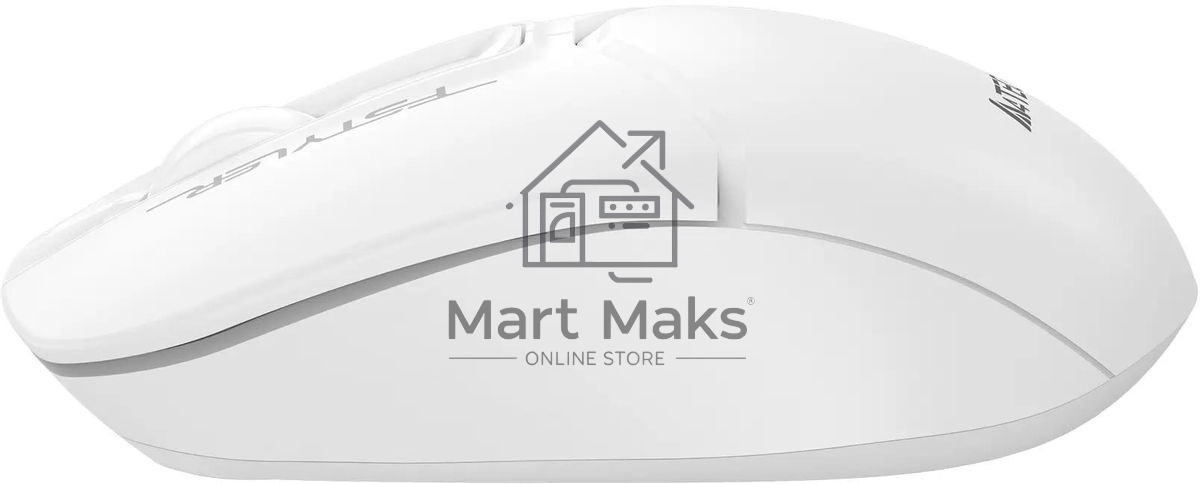 Мышь беспроводная A4Tech Fstyler FG12S белый, 1200 dpi, радиоканал, USB, кнопки - 3