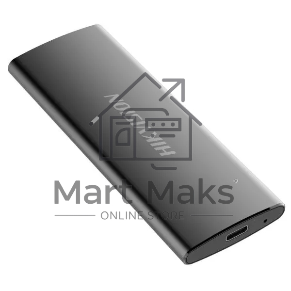 Внешний SSD Hikvision HS-ESSD-T200N, 512G, USB Type-C 3.1, R/W 450 МБ/с / 400 МБ/с, черный