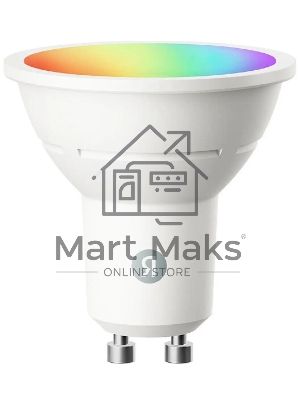 Умная лампочка Яндекс, GU10, RGB, 520 Лм, Matter over Wi-Fi