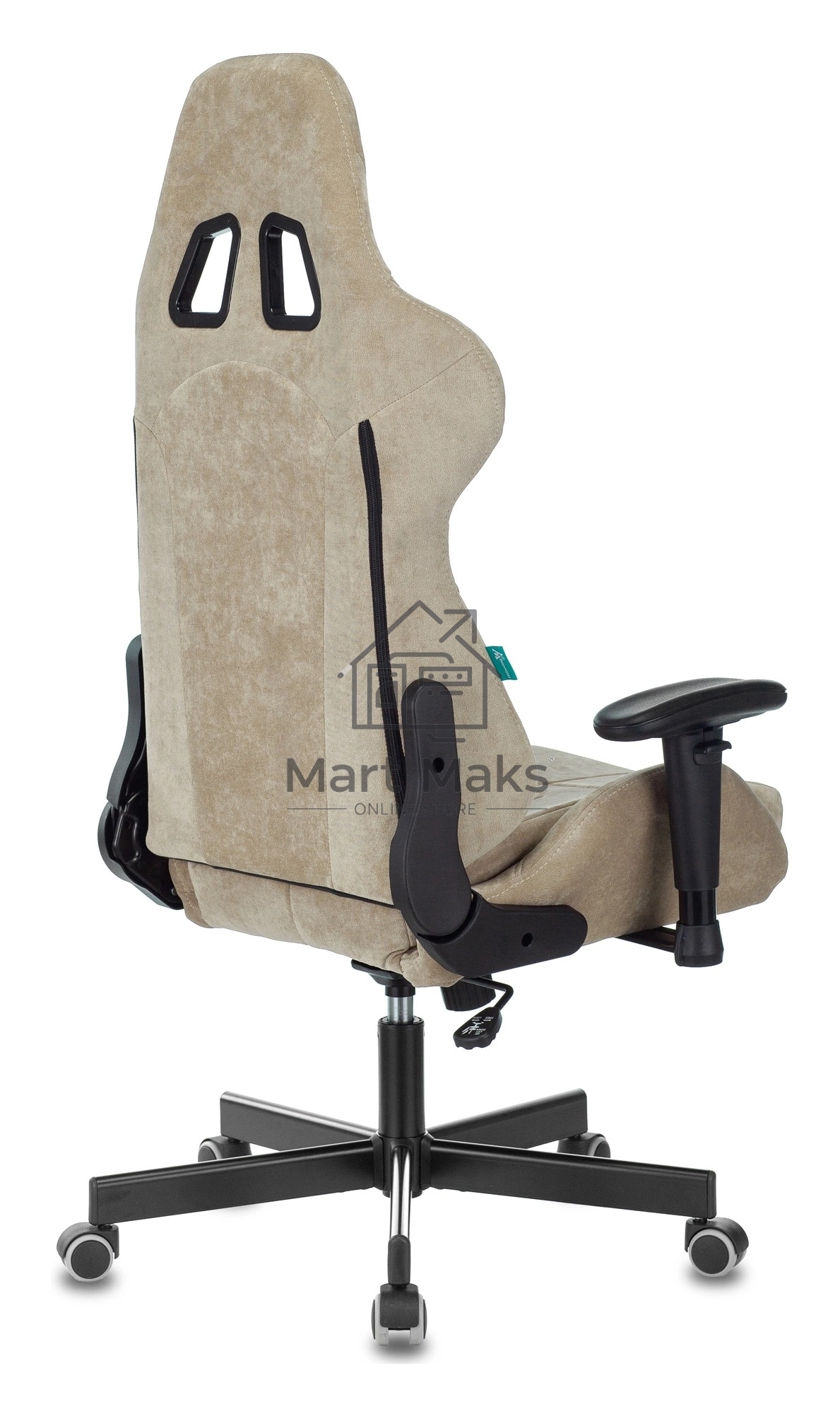 Кресло игровое Бюрократ VIKING KNIGHT LT21 FABRIC песочный крестовина металл/пластик