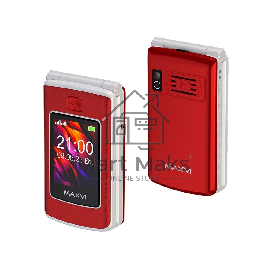Мобильный телефон Maxvi E28 красный