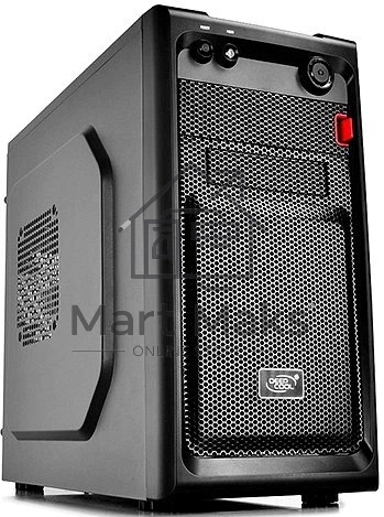 Компьютерный корпус Deepcool SMARTER, mATX/mini-ITX, без БП, 1x USB 3.0, 1x USB 2.0.