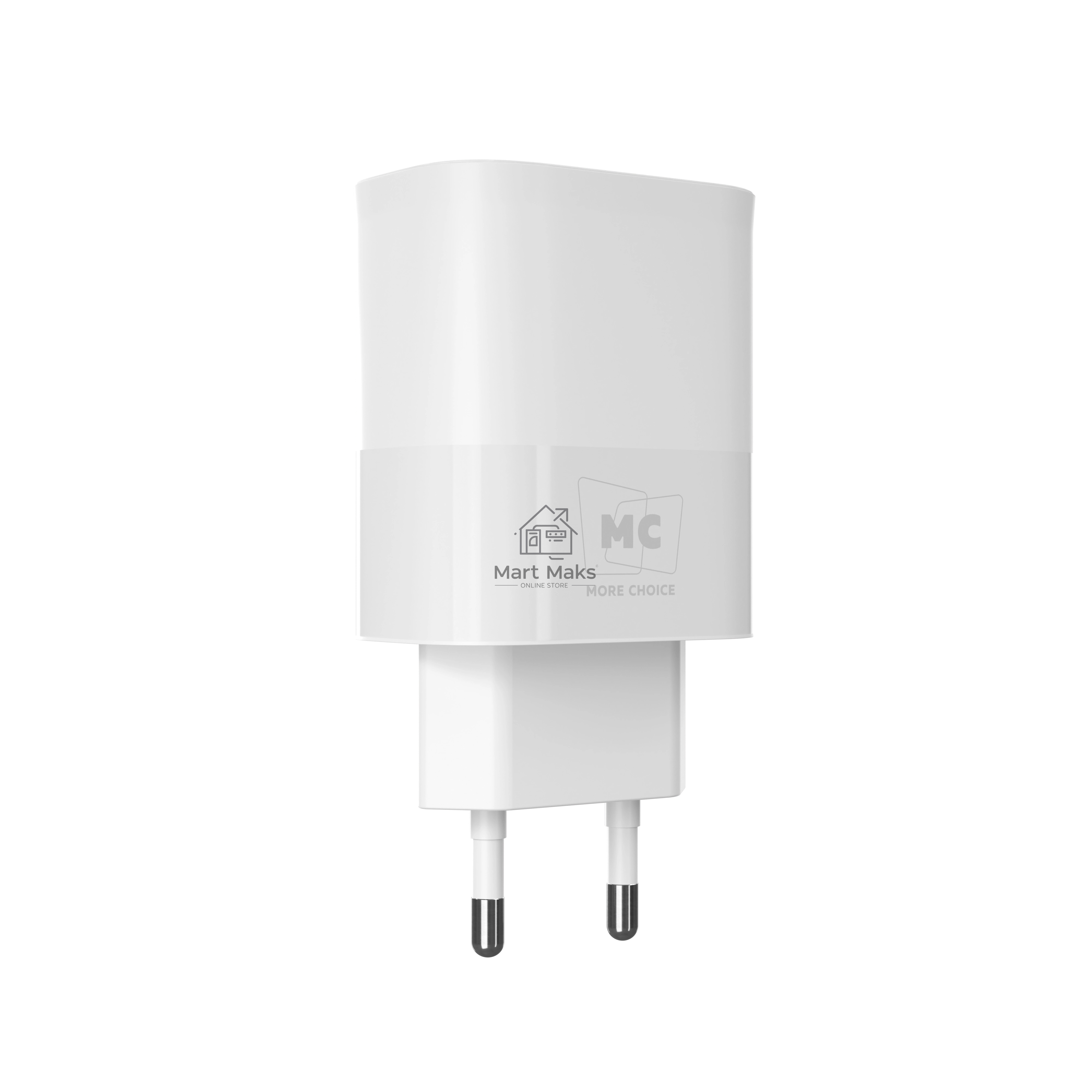 Зарядное устройство MORE CHOICE (4620202555533) NC81 СЗУ 1USB+1Type-C 3.0A PD 20W+ QC3.0, белый