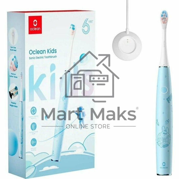 Зубная щетка электрическая Oclean Kids Air 2 голубой
