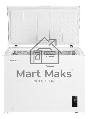 Морозильный ларь Kraft BD(W)-300BL, белый, 280л