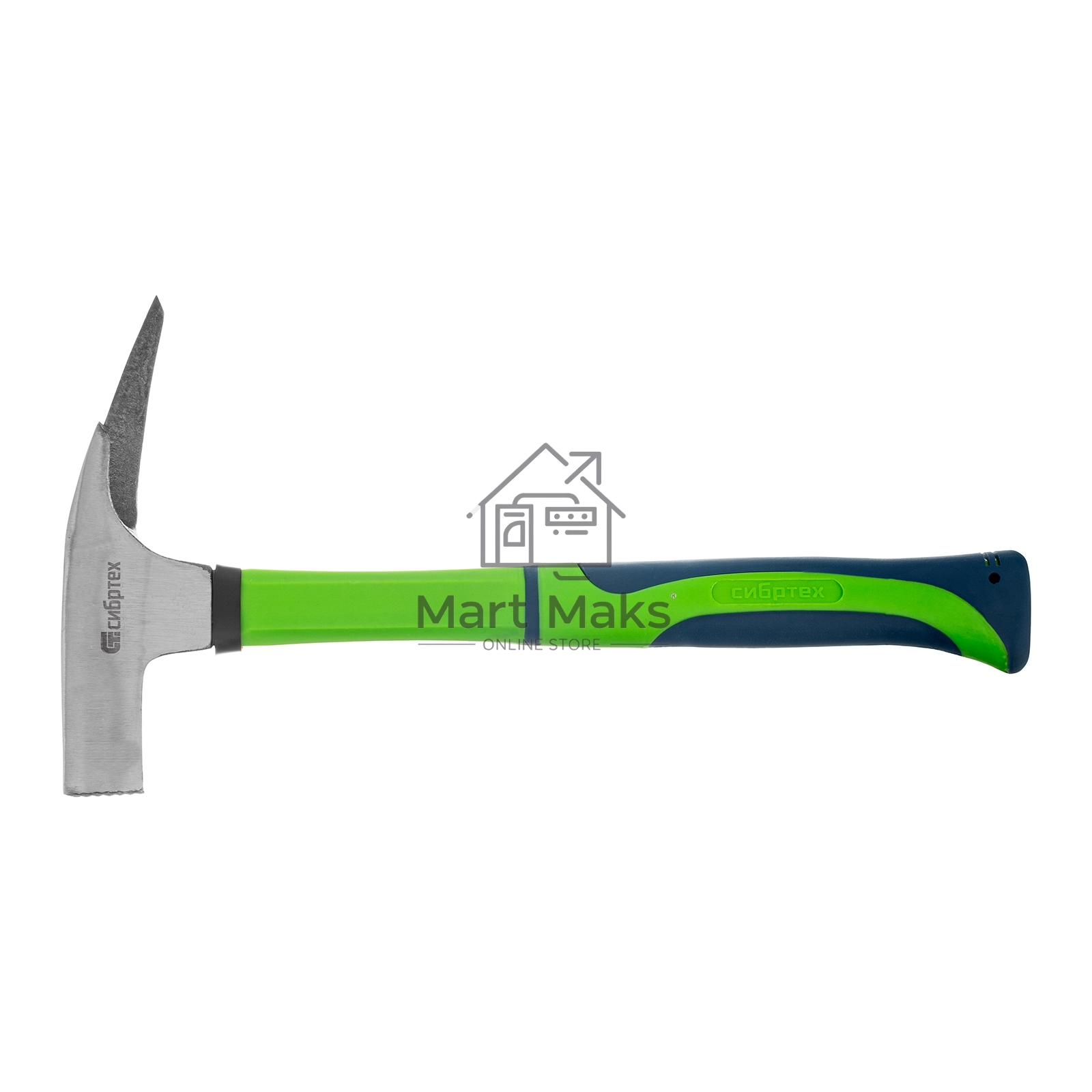 Молоток кровельщика Сибртех 600 г, фибергласовая обрезиненная рукоятка