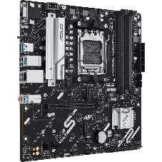 Материнская плата ASUS PRIME A620M-A-CSM, AM5, AMD A620, 4xDDR5, 4xSATA, 2xM.2, 1xPCIe 4.0 x16, 2xPCIe 3.0 x1, 1xVGA, 1xHDMI, 1xDP, 1x1Gb LAN, 2xUSB-A 5Gbps, 4xUSB-A 2.0, 3x3.5 мм, 7.1, mATX