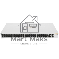 Коммутатор HPE Aruba Instant On 1930 48G Class4 PoE 4SFP/SFP+ 370W (JL686B), 48×1 Гбит/с PoE + 4×10 Гбит/с SFP+, управляемый