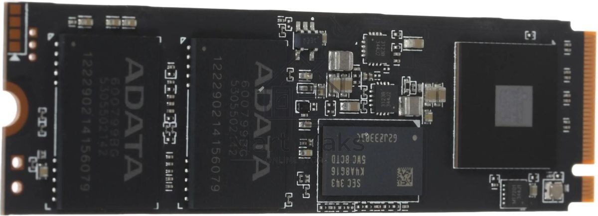 Накопитель SSD ADATA XPG GAMMIX BLADE S70, 2Tb, PCIe 4.0 x4, M.2 2280, NVMe, R/W 7400/6400