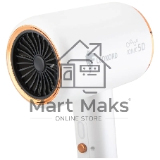 Фен LEONORD LE-1213 белый, 2000 Вт, ионизация