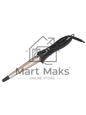 Щипцы для завивки волос Galaxy Line GL4636 черный/золотистый, 13-25 мм, 100-200 °C, 6 режимов