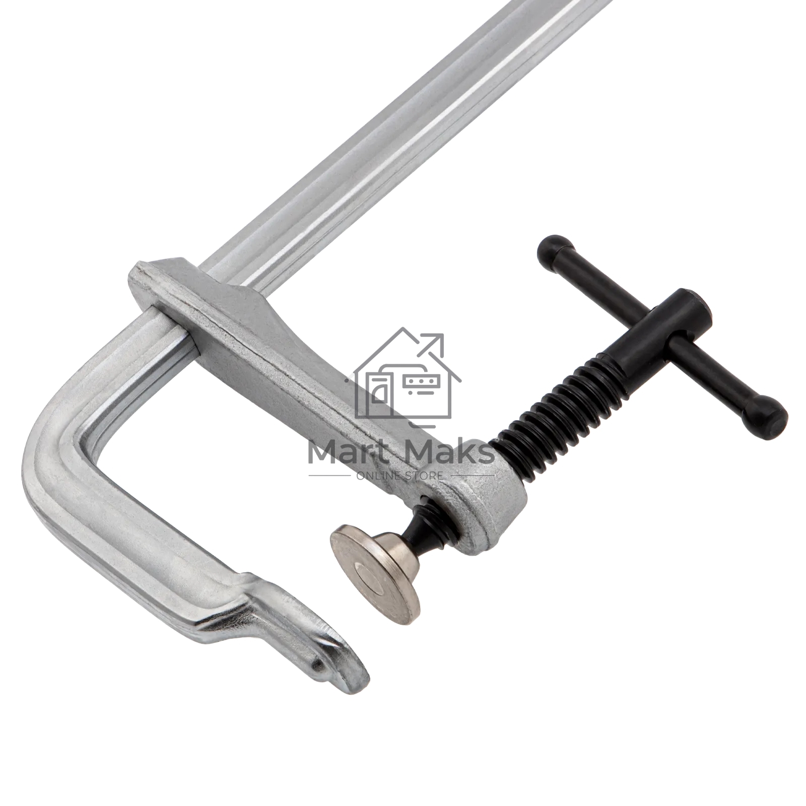 Струбцина Denzel F-образная, 120x300 мм, кованая