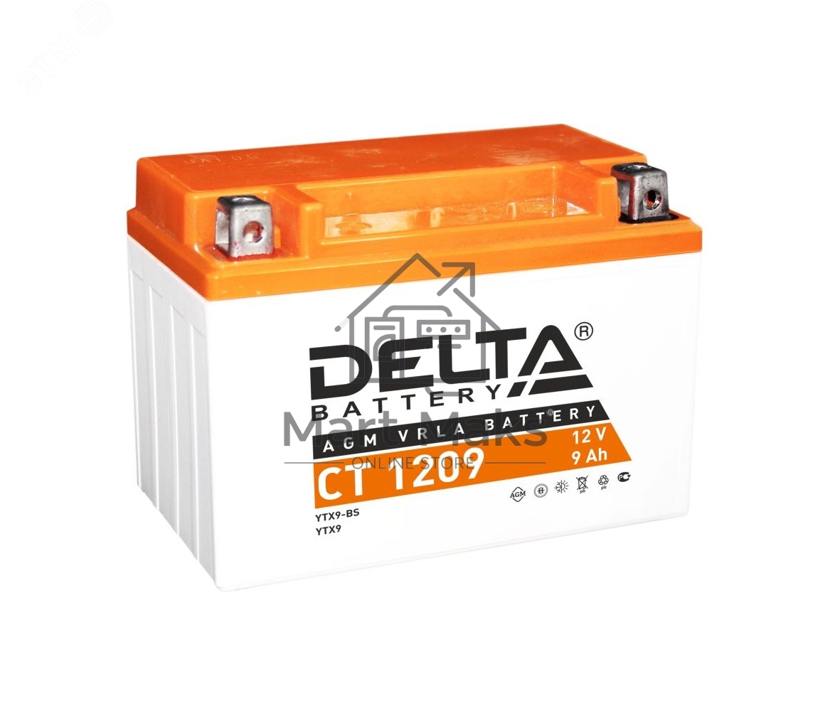 Аккумуляторная батарея Delta CT 1209 8