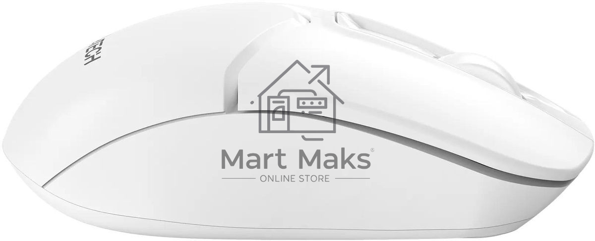 Мышь беспроводная A4Tech Fstyler FG12S белый, 1200 dpi, радиоканал, USB, кнопки - 3