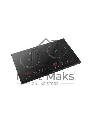 Электрическая плитка Kitfort KT-105 черный (настольная)