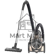 Пылесос Eurostek EVC-3002 черный/бежевый, 400/2200 Вт, уборка сухая, пылесборник контейнер 2.5 л