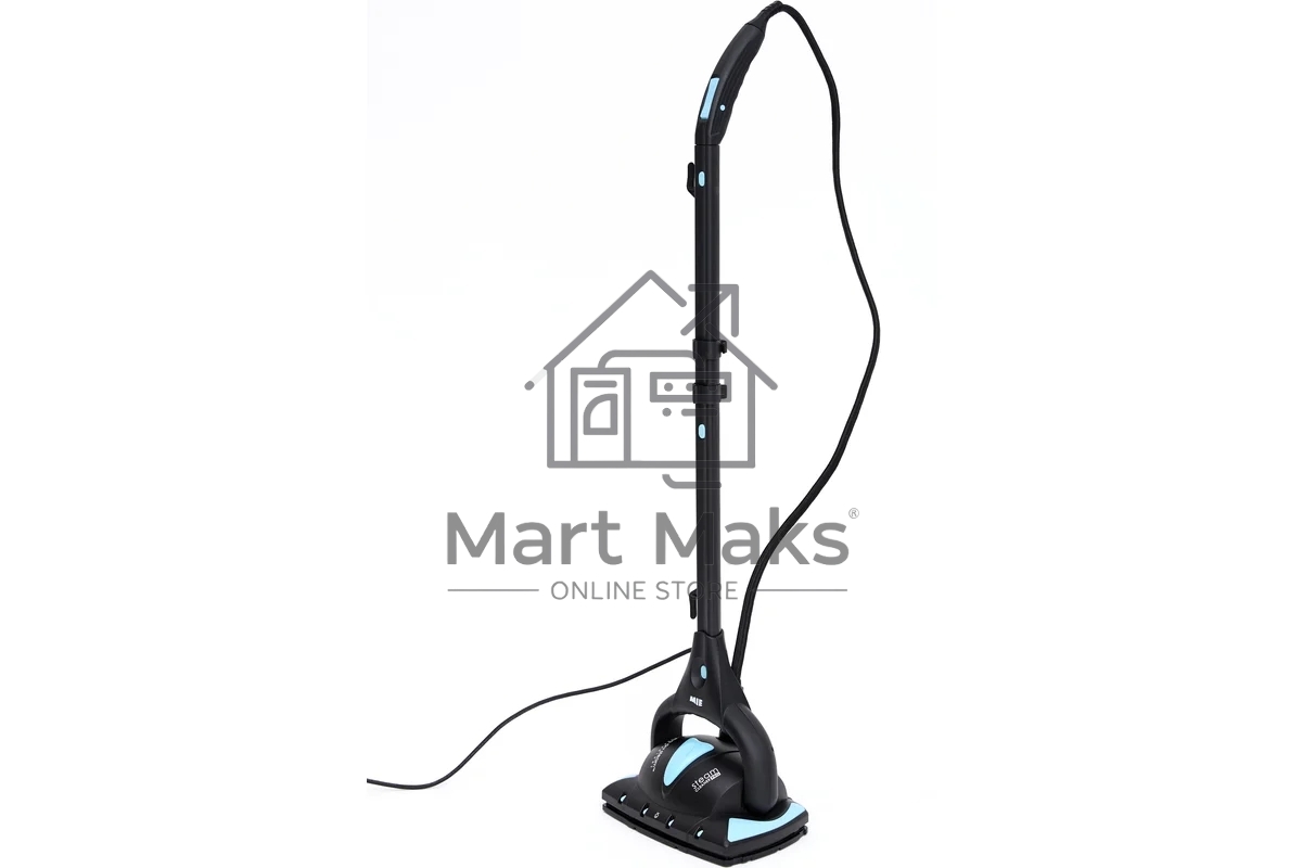 Пароочиститель гибридный MIE Steam Cleaner Pro черный, ручной/швабра, 1200 Вт, 120 г/мин, 600 мл