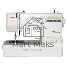 Швейная машина Janome My Style 100 белый, электромеханическая, горизонтальный, 13 операций, петля полуавтомат