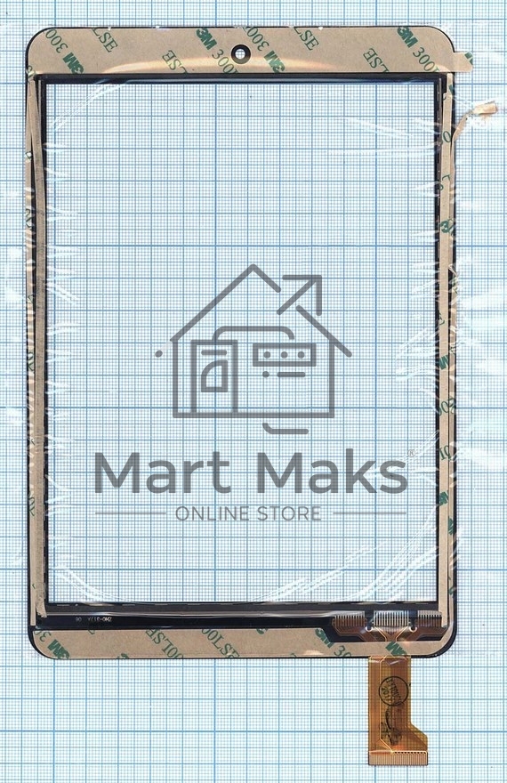 Сенсорное стекло (тачскрин) 8'' ZHC-317A FQ, черное