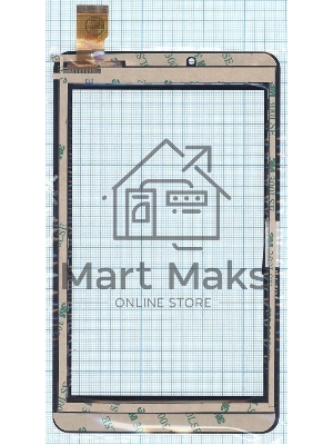 Сенсорное стекло (тачскрин) FHF70040, черное