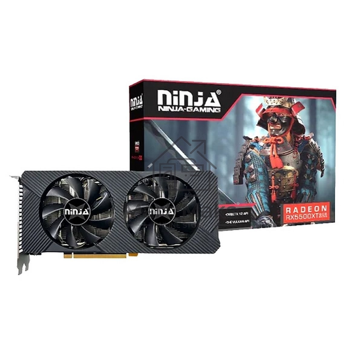 Видеокарта Ninja (Sinotex) RX5700XT 8G GDDR6 256BIT 3xDP HDMI 2FAN RTL